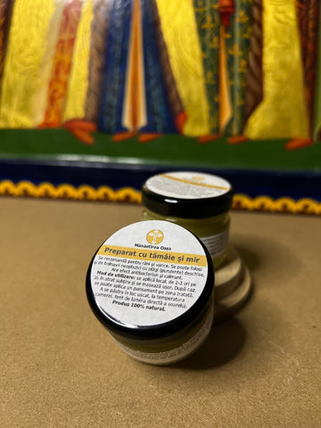 Crema cu tămâie și mir