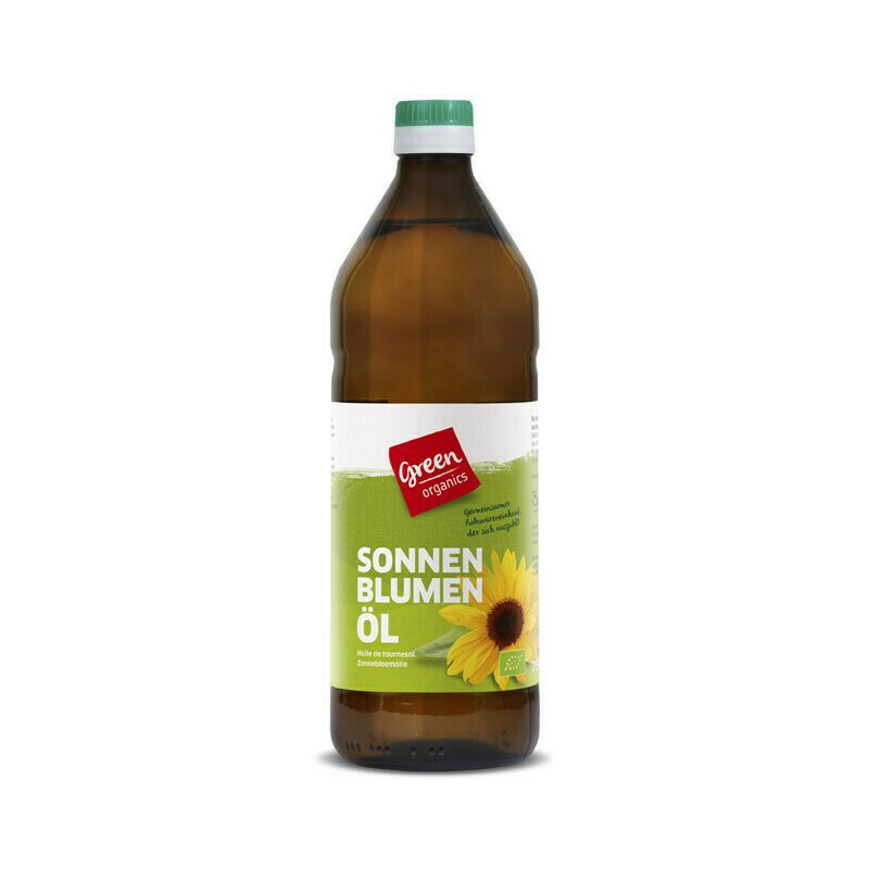 Ulei de floarea soarelui presat la rece bio 750ml GreenOrganics