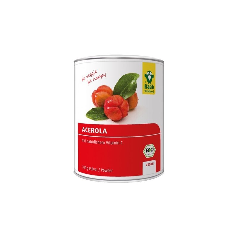 Acerola pulbere bio 100g Raab Vitalfood