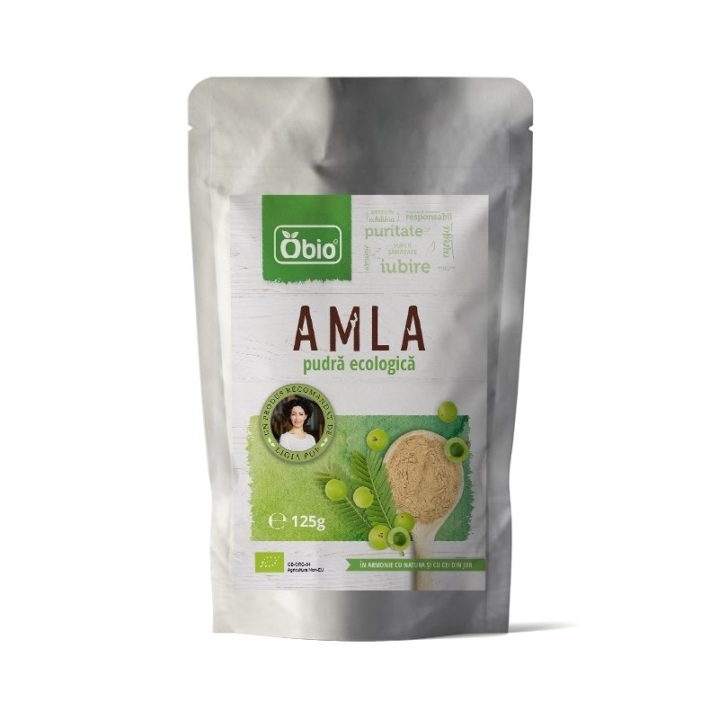 Amla pudra bio 125g Obio