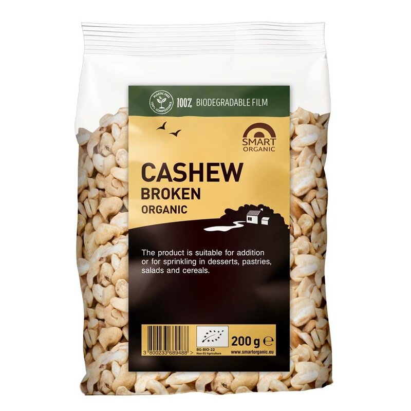 Caju bio raw 200g Smart Organic