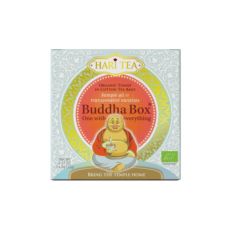 Ceai budha box cutie cu toate ceaiurile bio 22g Hari Tea