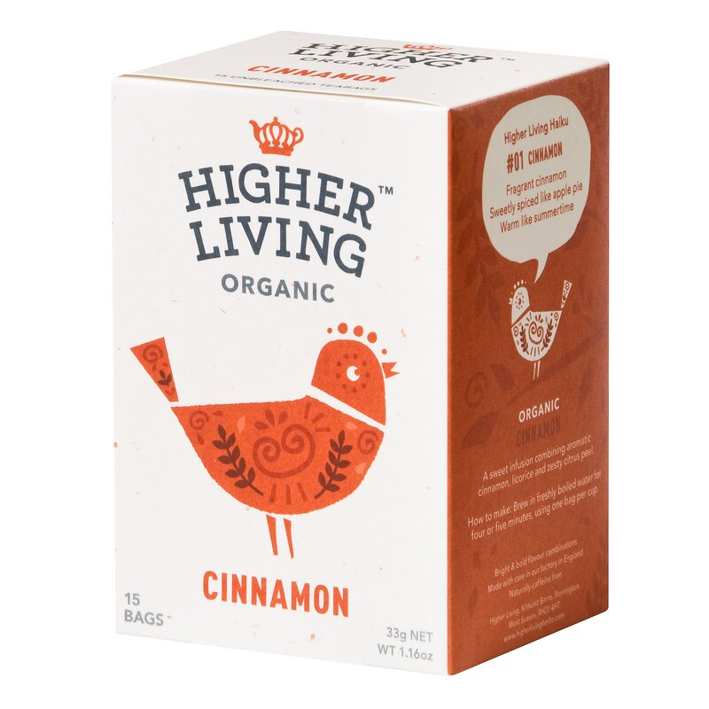 Ceai scortisoara bio 15 plicuri Higher Living