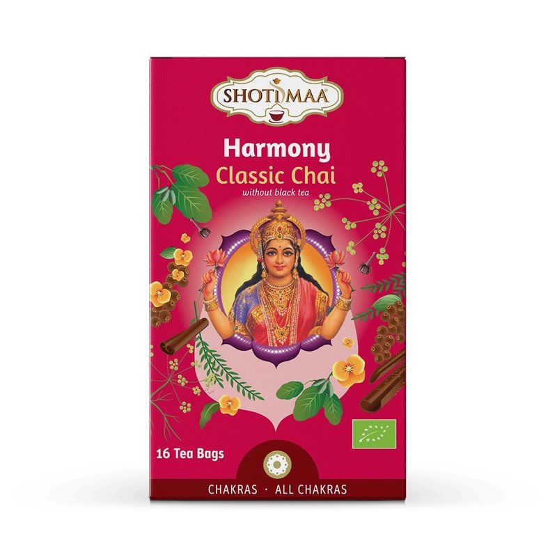 Ceai chakras harmony chai clasic bio 32g Shotimaa