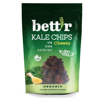Chips din Kale cu Aroma de Branza Raw Bio 30g Bettr