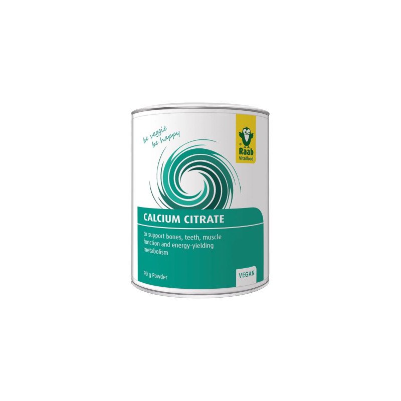 Citrat de calciu pudra vegana 90g Raab Vitalfood