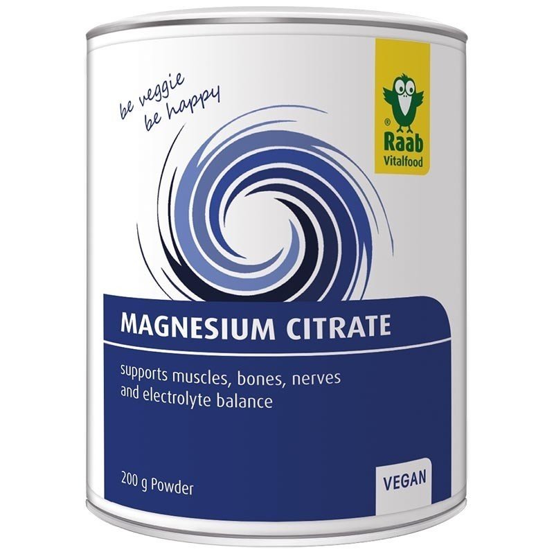 Citrat de magneziu pudra 200g Raab Vitalfood
