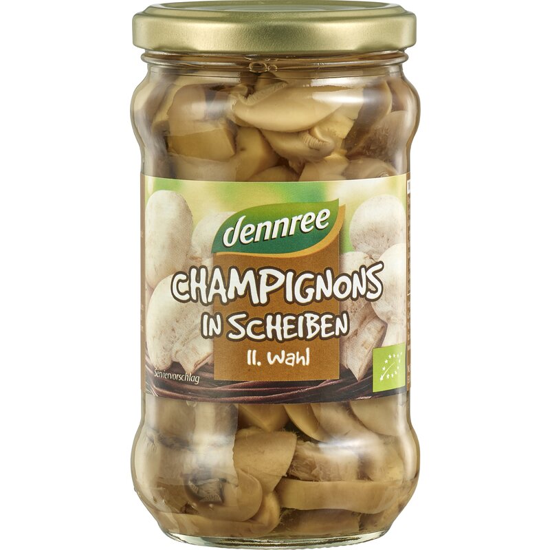 Ciuperci Champignon Feliate Bio 280g Dennree