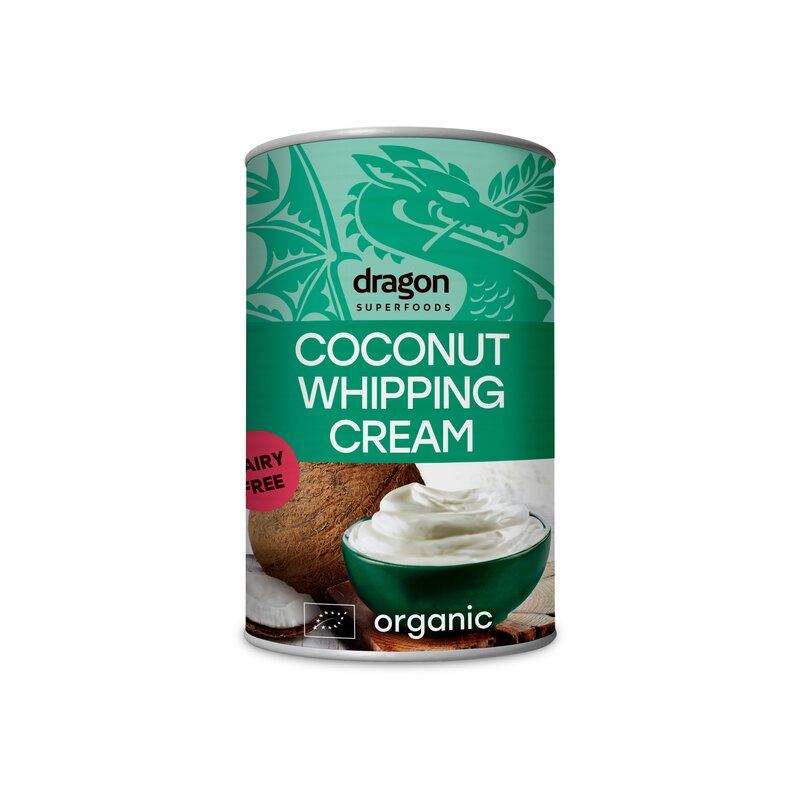 Crema de Cocos Inlocuitor de Frisca Bio 400ml Dragon Superfoods