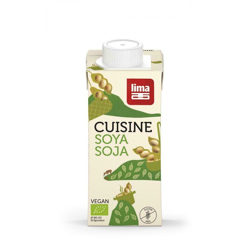 Crema soia gatit bio 200ml Lima
