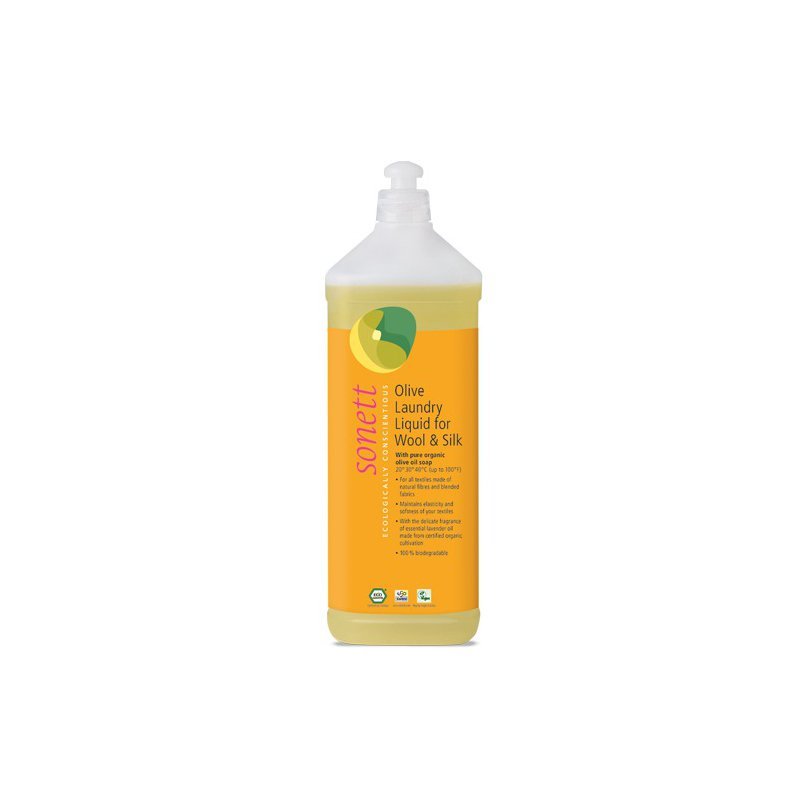 Detergent lichid lana matase ecologic 1l Sonett