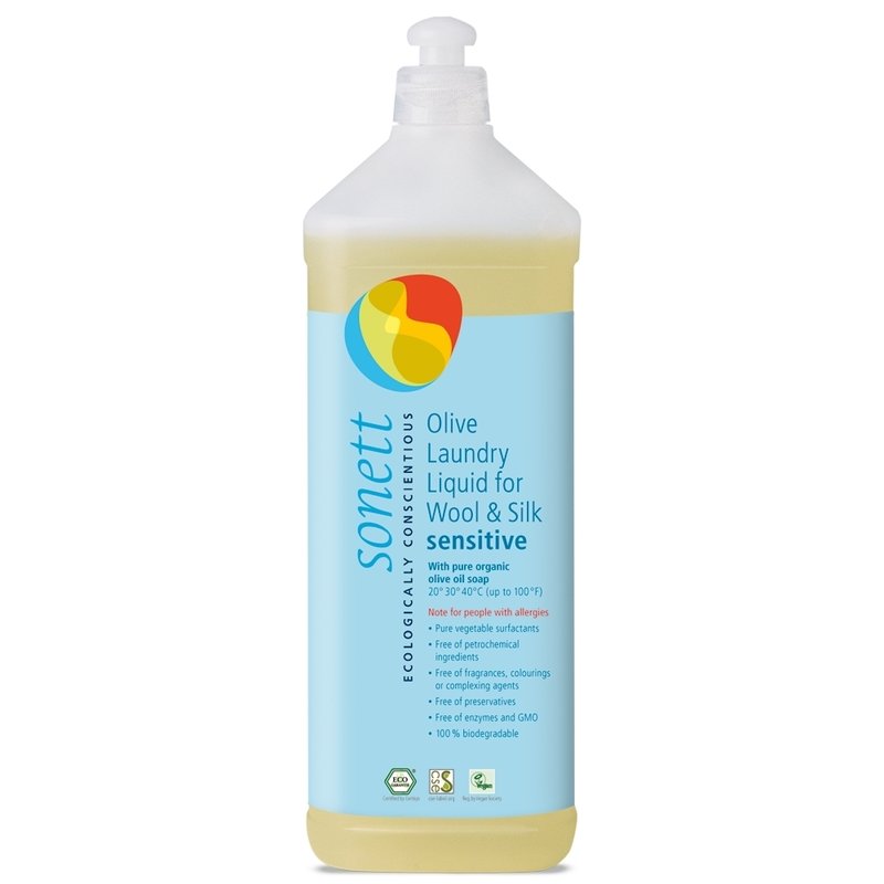 Detergent lichid lana matase sensitive ecologic 1l Sonett
