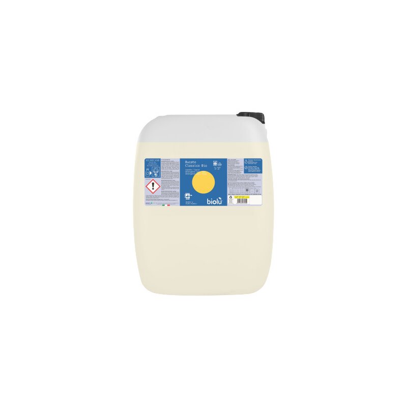 Detergent lichid rufe albe colorate ecologic 20l Biolu