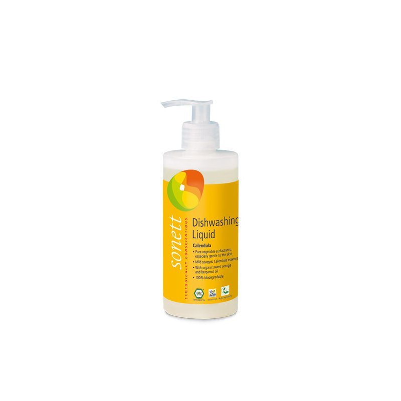 Detergent vase galbenele ecologic 300ml Sonett