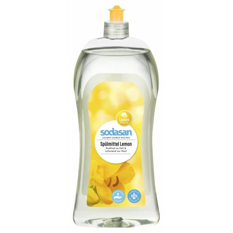 Detergent lichid pentru vase cu lamaie ecologic 1l Sodasan