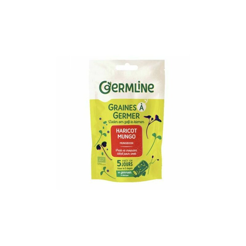 Fasole mung pentru germinat bio 200g Germline