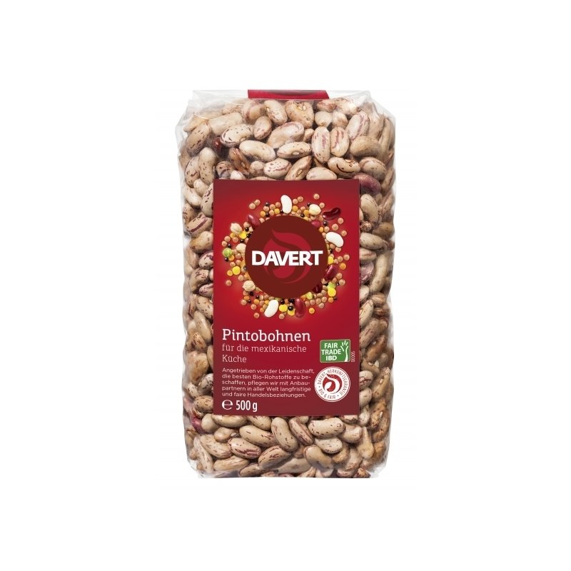 Fasole pinto bio Fairtrade 500g Davert