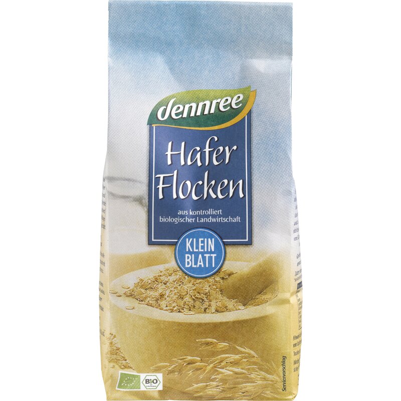 Fulgi de Ovaz Fini Bio 500g Dennree