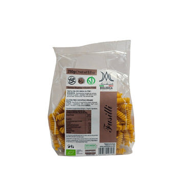 Fusilli din naut porumb si orez bio fara gluten 250g Marchesato