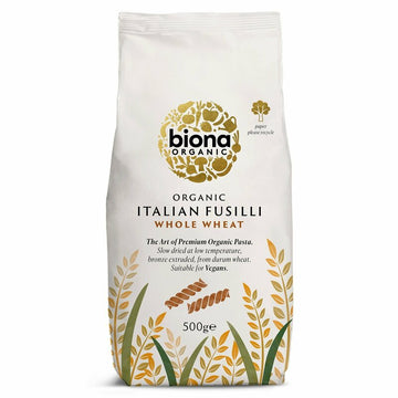 Fusilli din Grau Integral Bio 500g Biona