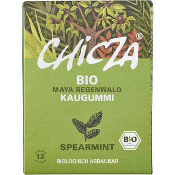 Guma de Mestecat Spearmint Bio 30g Chicza