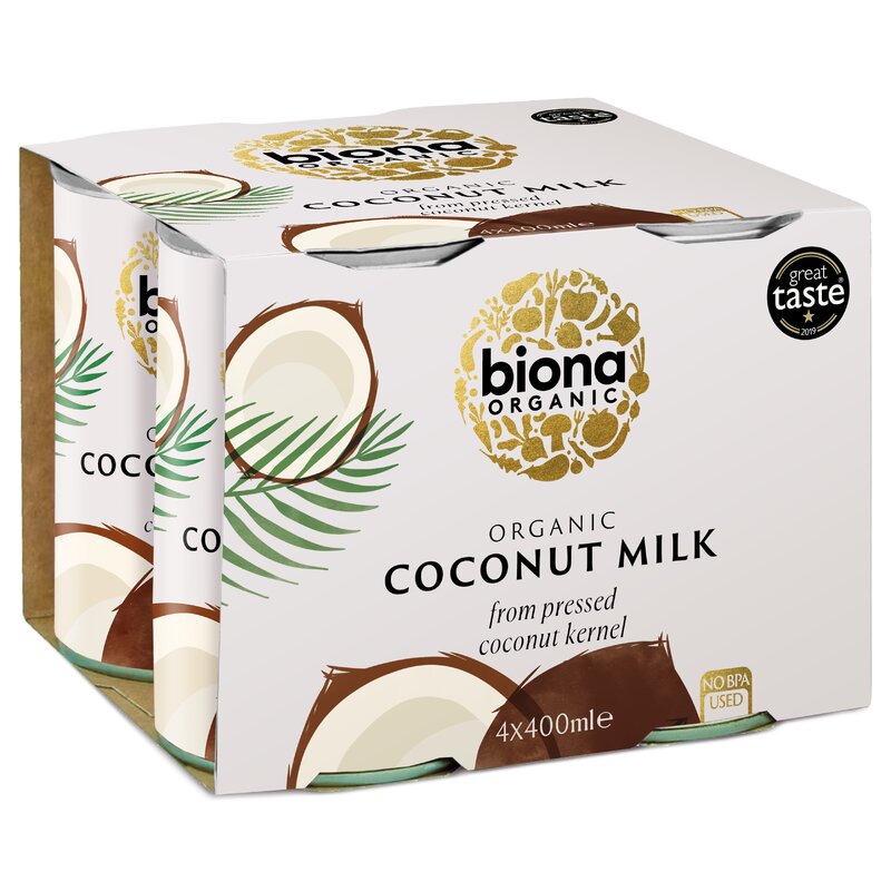 Bautura de Cocos Bio 4 Pack 4 x 400ml Biona