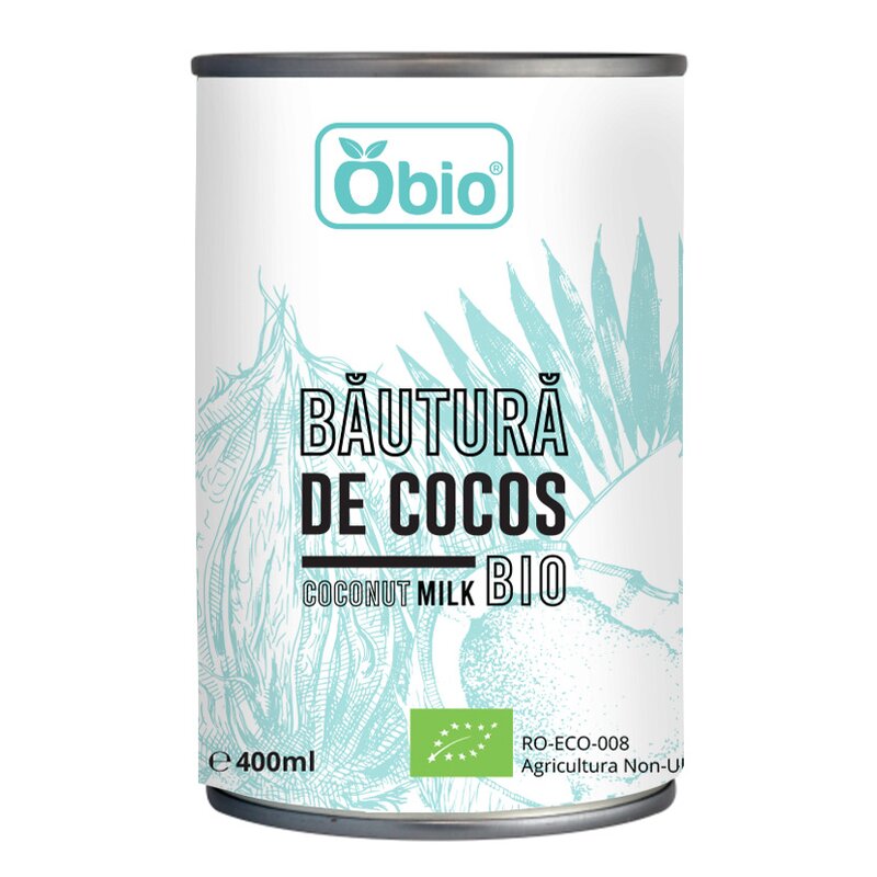 Bautura de Cocos Bio 400ml Obio