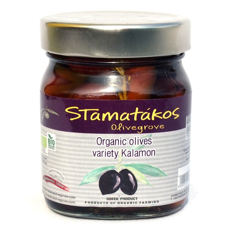 Masline Kalamata bio 290g Stamatakos Olivegrove