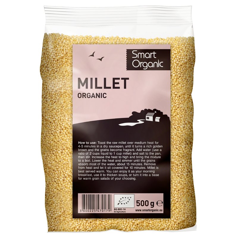 Mei decorticat bio 500g Smart Organic