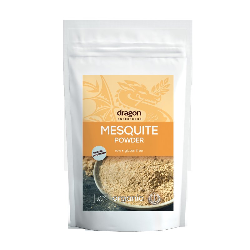 Mesquite pulbere bio 200g Dragon Superfoods