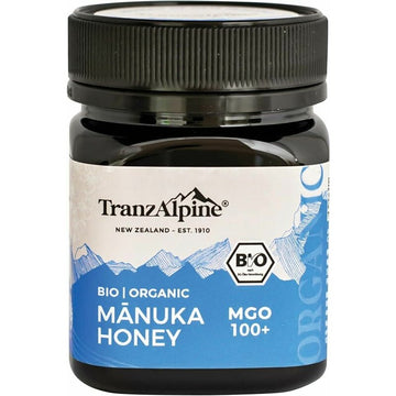 Miere de Manuka MGO 100+ Bio 250g TranzAlpine
