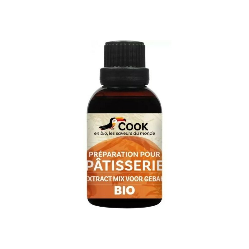 Mix esenta pentru patiserie bio 50ml Cook