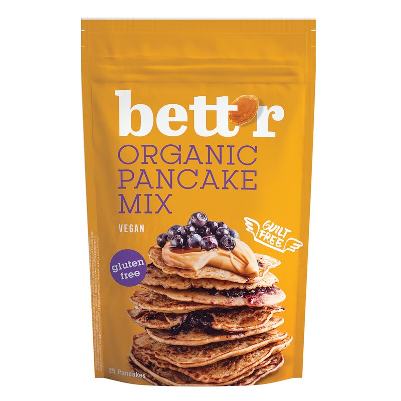 Mix pentru Clatite Fara Gluten Bio 400g Bettr