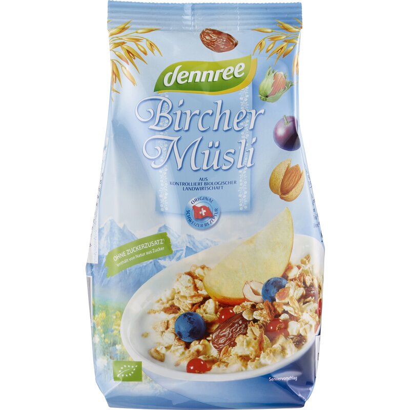 Musli Bircher Bio 500g Dennree