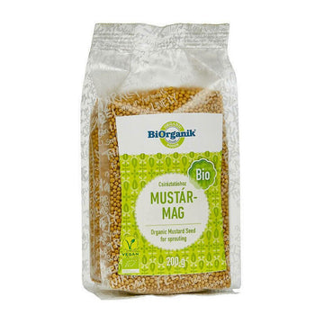 Mustar Boabe pentru Germinat Bio 200g Biorganik
