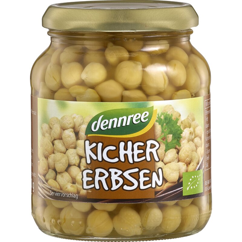 Naut la Borcan Bio 350g Dennree