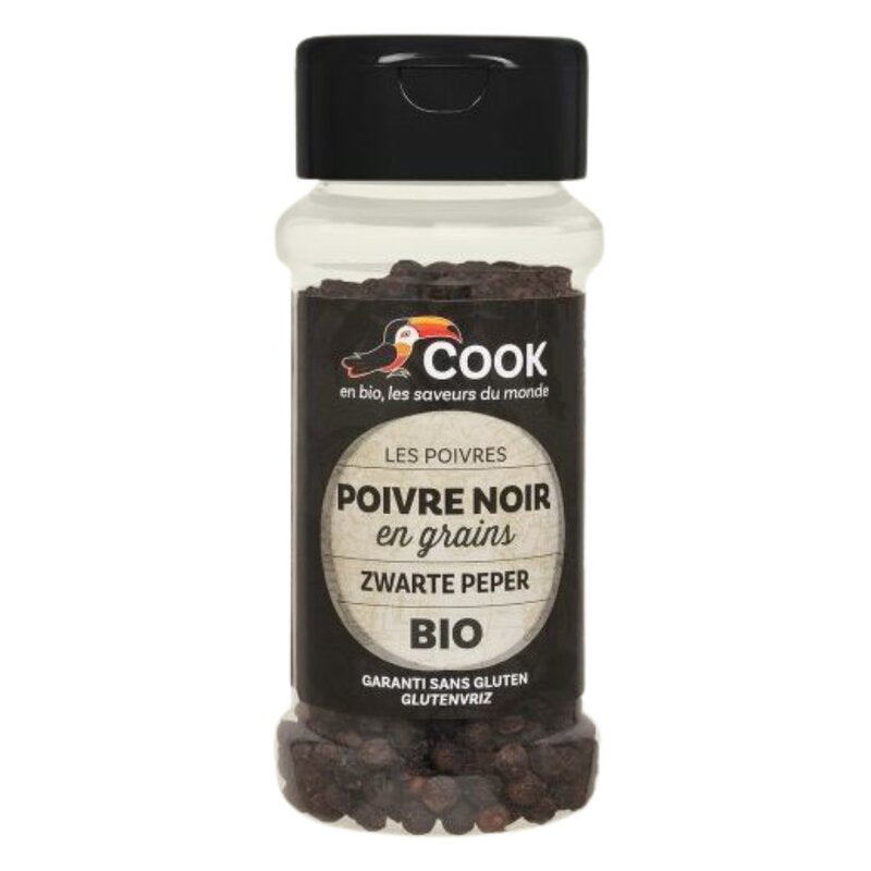 Piper negru boabe bio 50g Cook