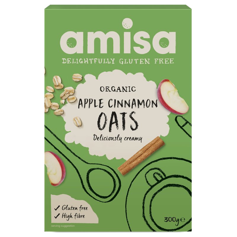 Porridge ovaz mar scortisoara bio 300g Amisa
