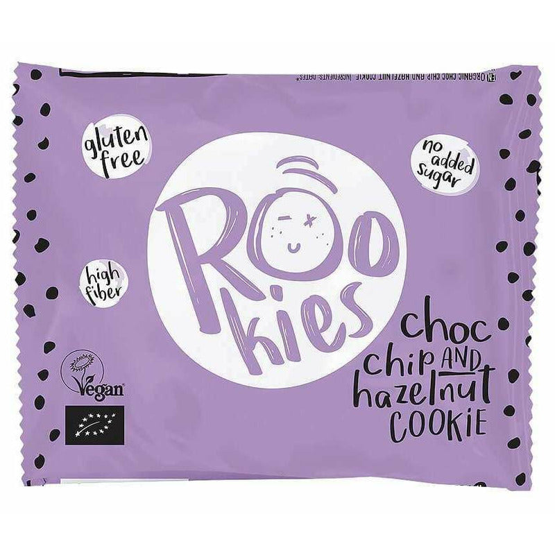 Rookies cu ciocolata si alune bio 40g
