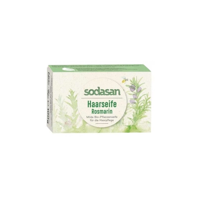 Sampon Solid Bio cu Rozmarin 100g Sodasan