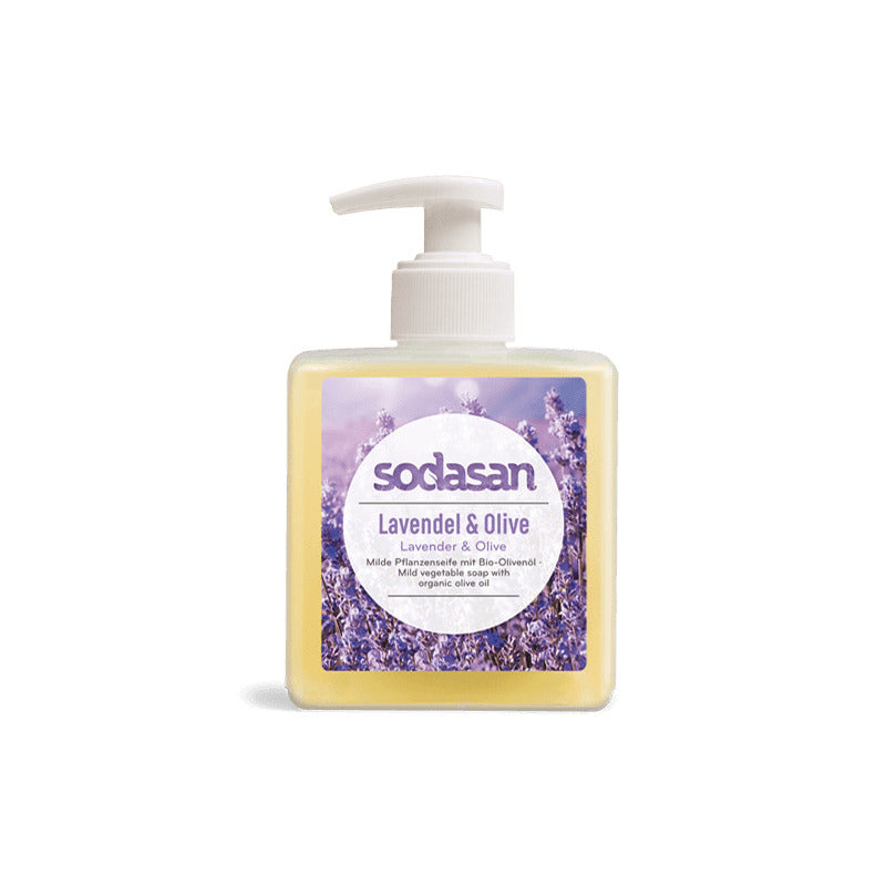 Sapun lichid cu lavanda si masline ecologic 300ml Sodasan