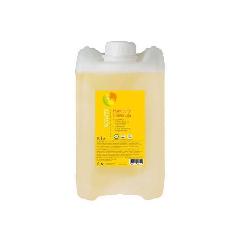 Sapun lichid pentru maini cu galbenele ecologic 10l Sonett