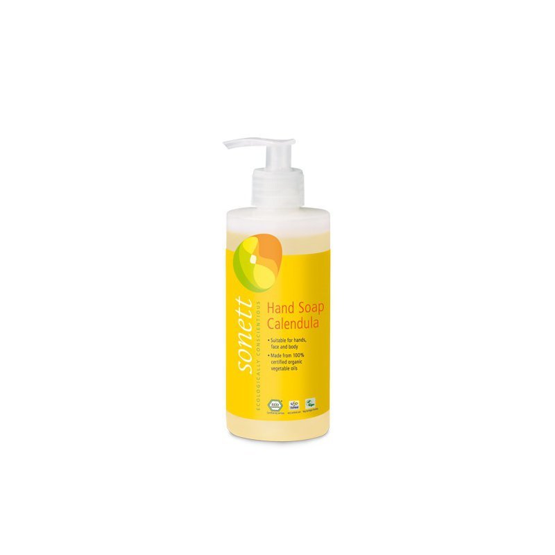 Sapun lichid maini galbenele ecologic 300ml Sonett