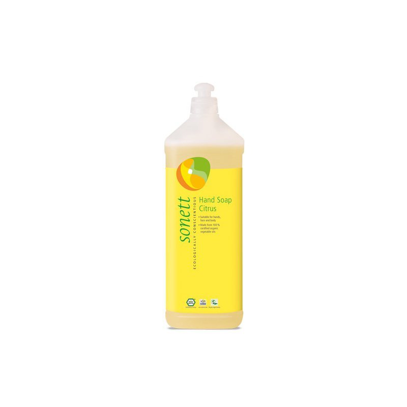 Sapun lichid maini citrice ecologic 1l Sonett
