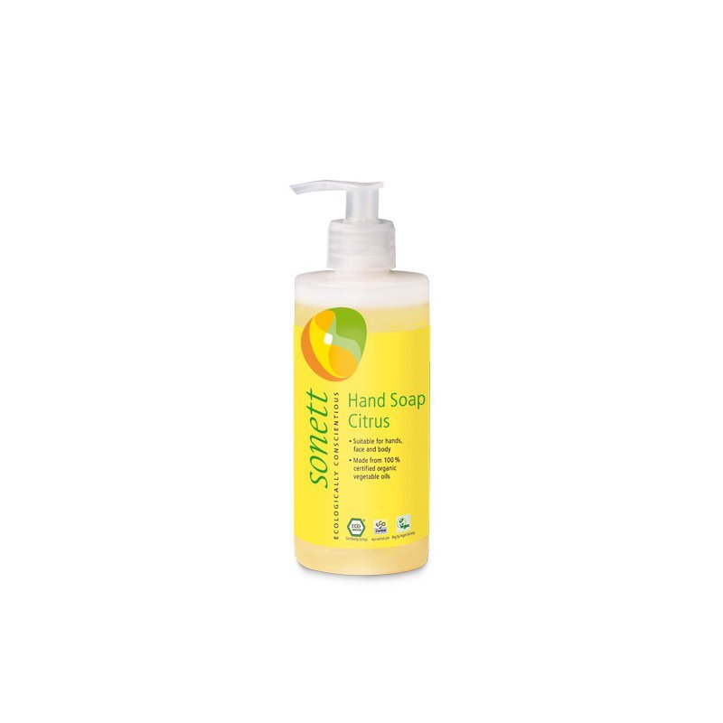 Sapun lichid maini citrice ecologic 300ml Sonett