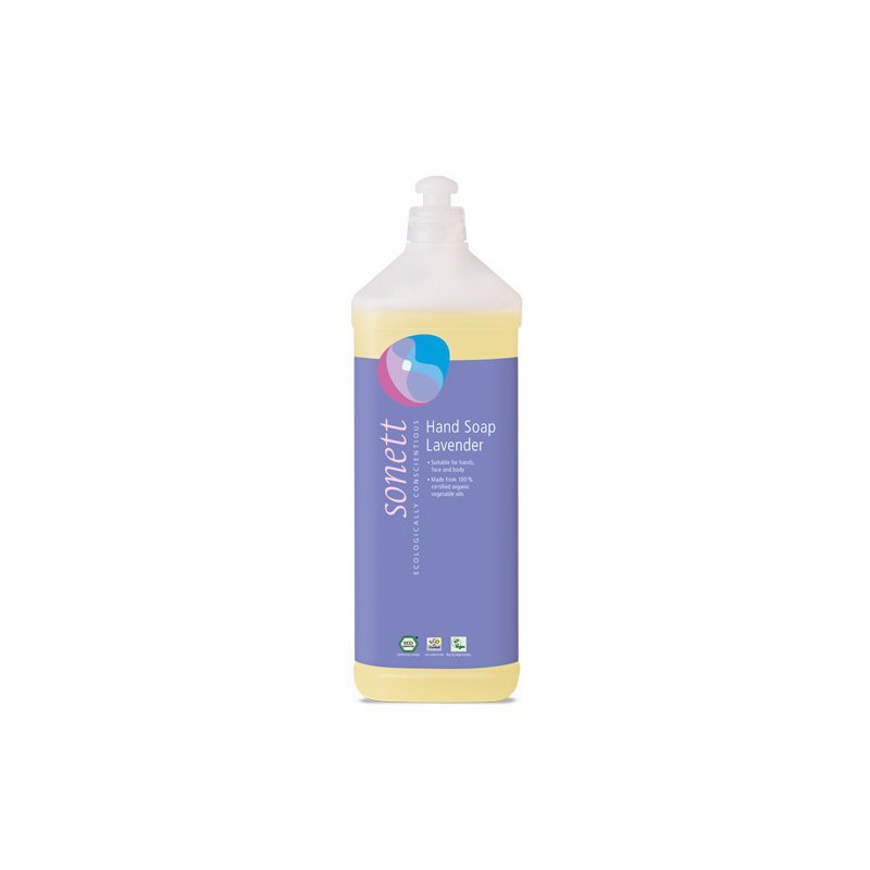 Sapun lichid maini lavanda ecologic 1l Sonett