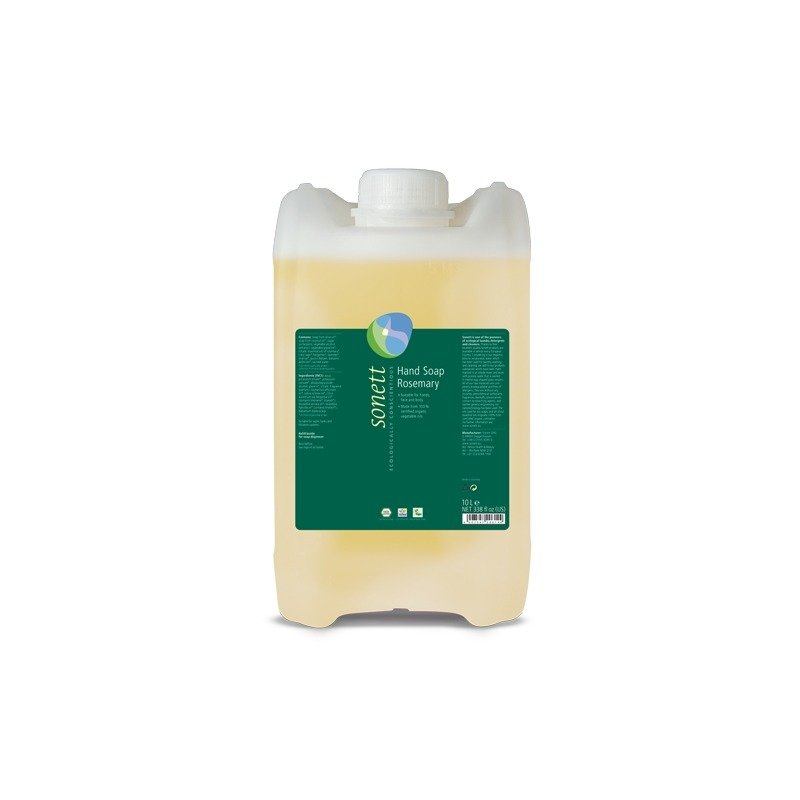 Sapun lichid pentru maini cu rozmarin ecologic 10l Sonett