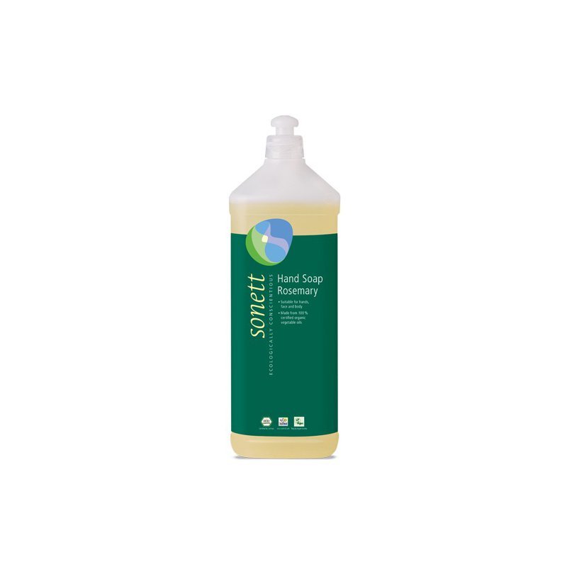 Sapun lichid maini rozmarin ecologic 1l Sonett