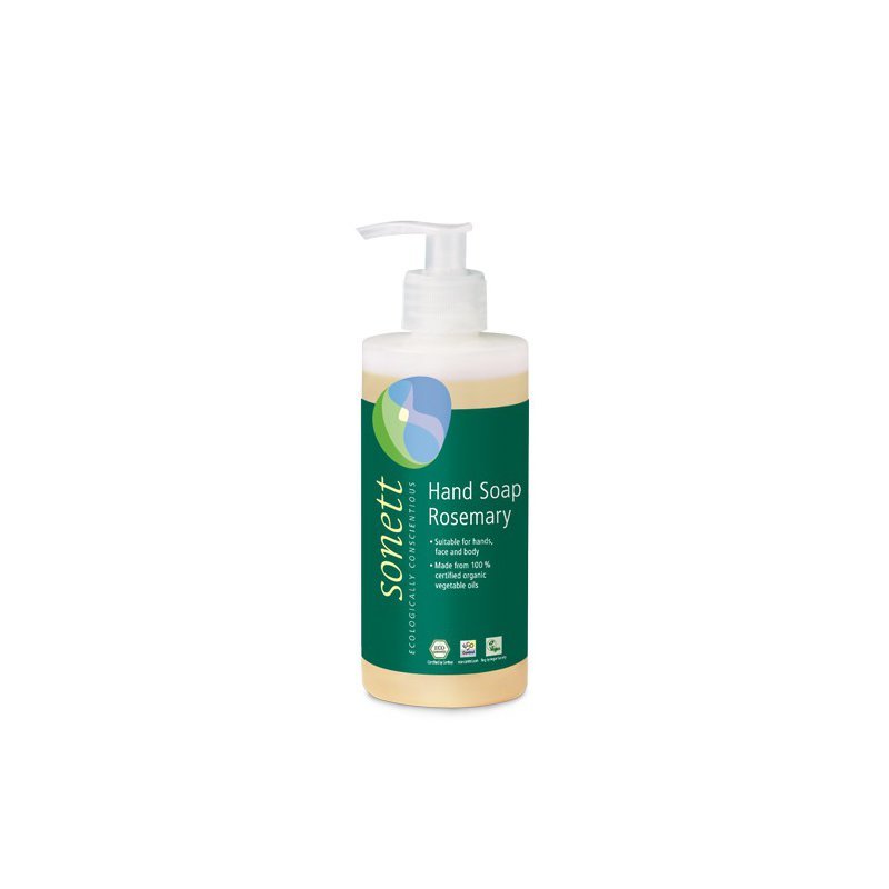 Sapun lichid maini rozmarin ecologic 300ml Sonett