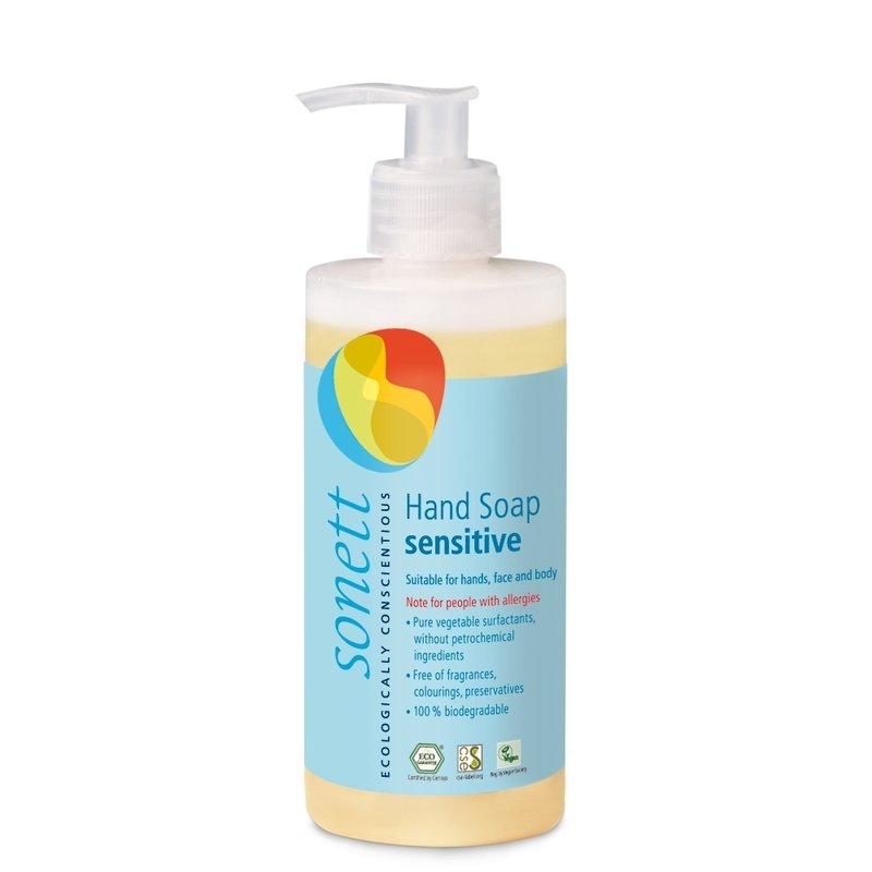 Sapun lichid maini sensitive ecologic 300ml Sonett